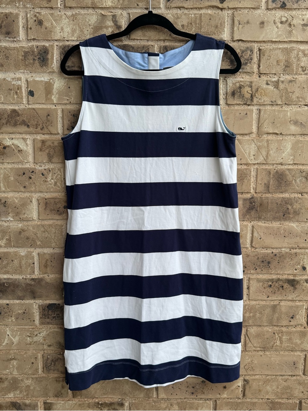 vineyard vines for Target Women's Striped Sleeveless Crewneck Knit Dress Large - Picture 2 of 10